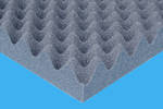 Wellform ist ein Schallabsorber mit extrem vergrösserter Oberflächenstruktur.